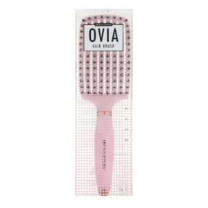 Sister Young OVIA Pink – różowa szczotka do włosów w opakowaniu