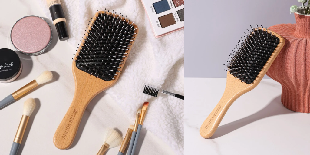 drewniana szczotka do włosów VERA BV