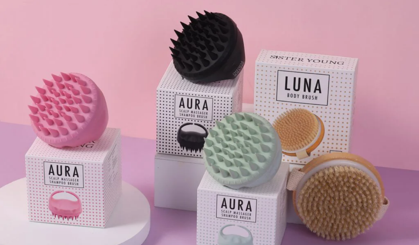 Szczotka do masażu głowy