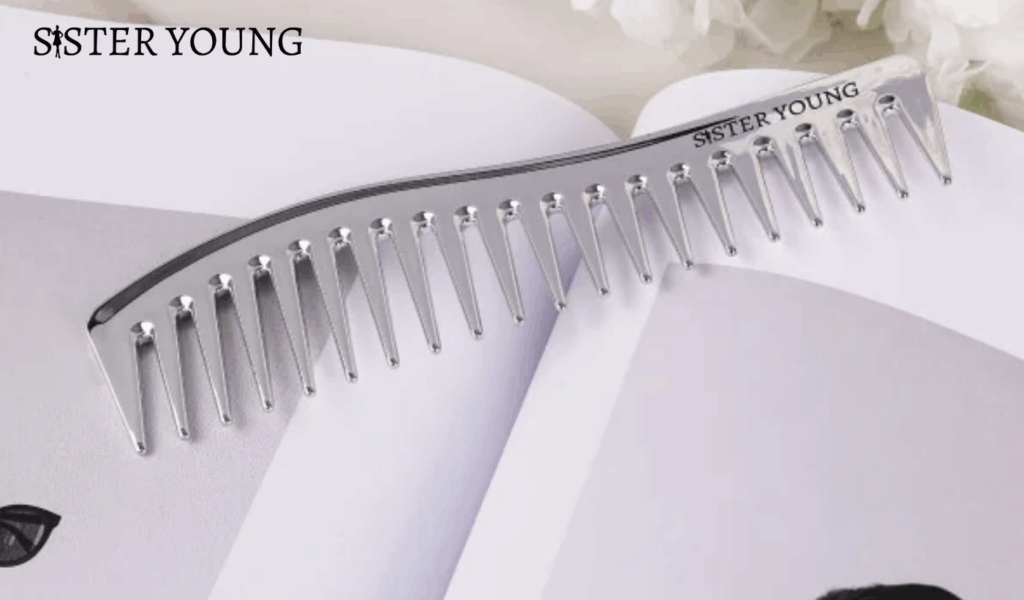 ZURI SILVER – Grzebień do włosów